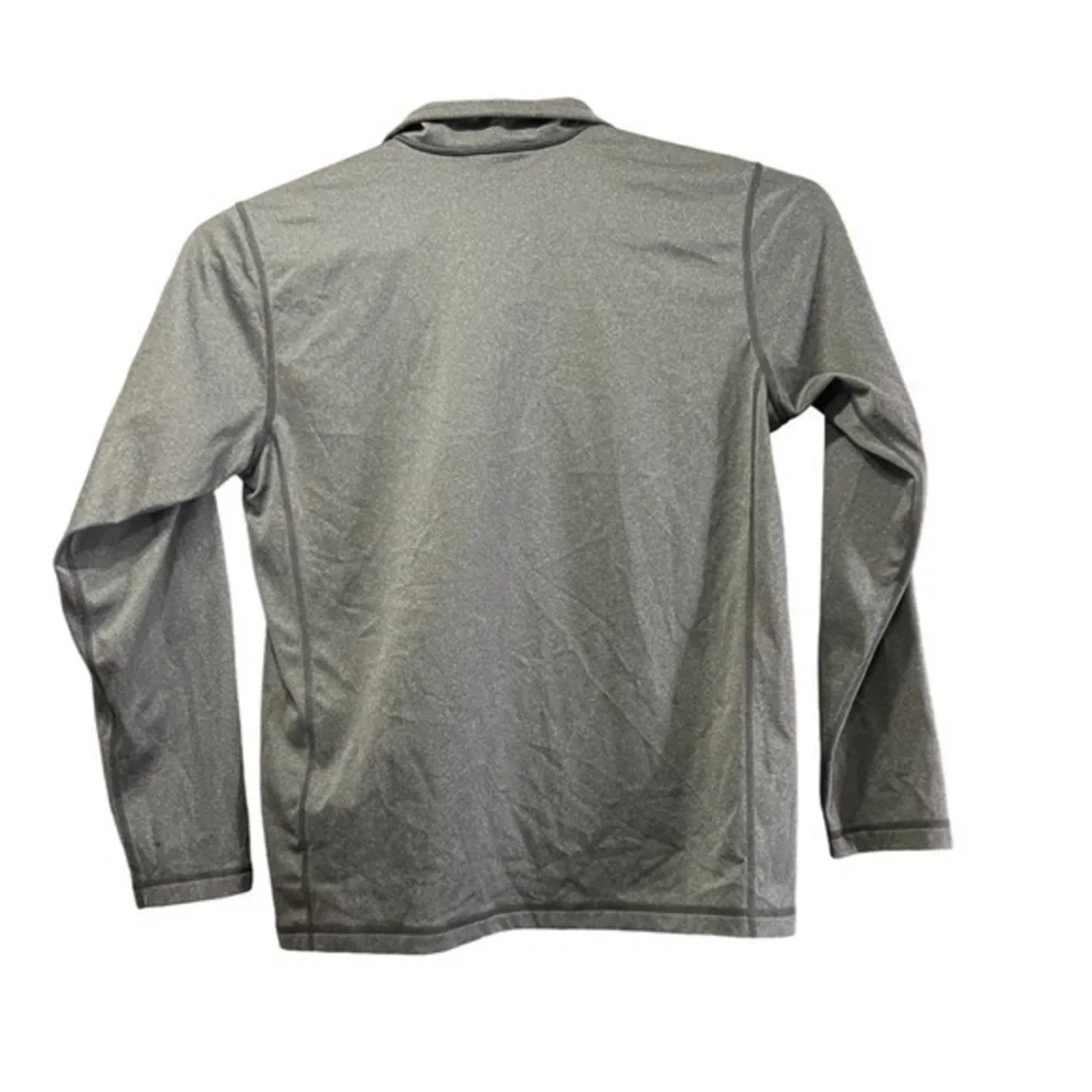 The North Face Men's Tech 1/4-Zip Long Sleeve Gray Pullover Shirt Size Large‎
